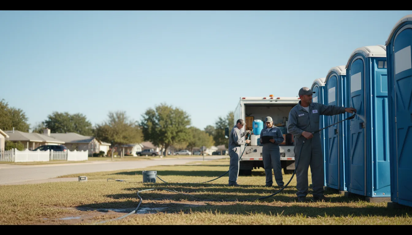 Long-Term Portable Toilet Rental in Cut Off, LA near me